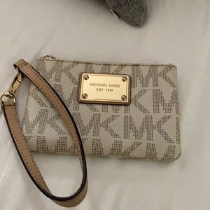 MK wristlet small wallet